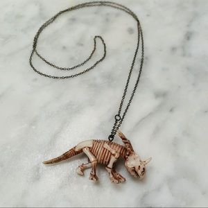Dino charm necklace
